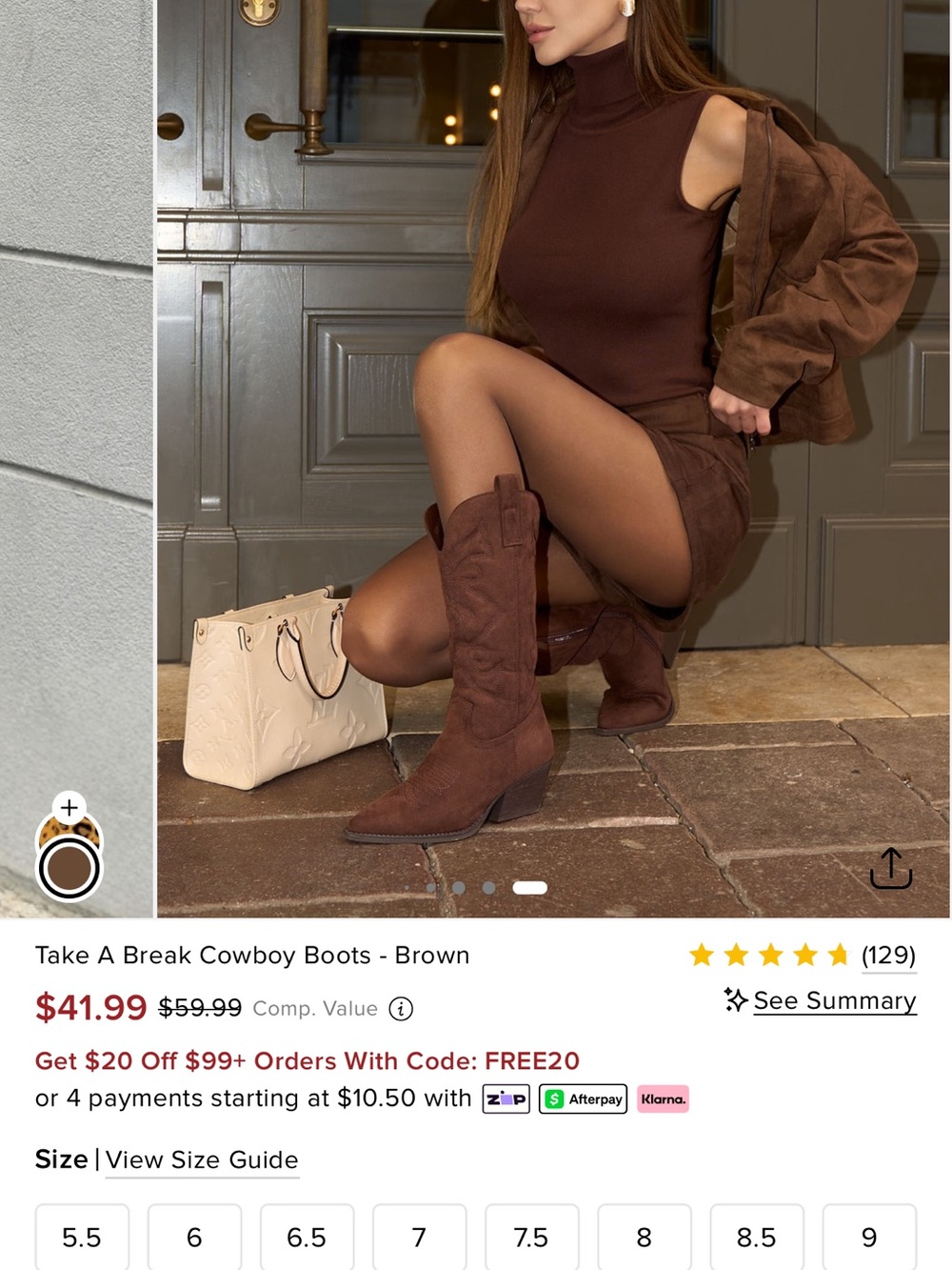 Fashion nova cowboy boots
